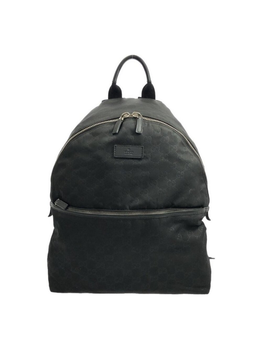 Gucci GG Monogram Nylon Backpack Black